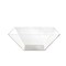 Smarty Had A Party 4 qt. Clear Square Plastic Serving Bowls (24 Bowls), 24PK 7922-CASE - alternate 1